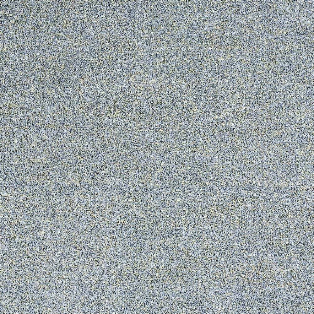 8' Round  Polyester Blue Heather Area Rug