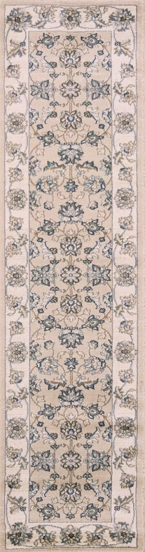 9' X 12'  Polypropylene Beige Or  Ivory  Area Rug