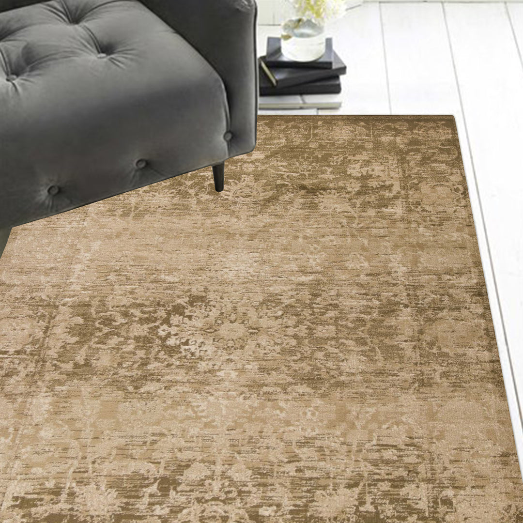 3' X 5' Beige Area Rug