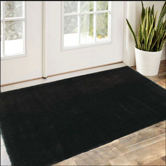 2' X 7' Espresso Plain Runner Rug