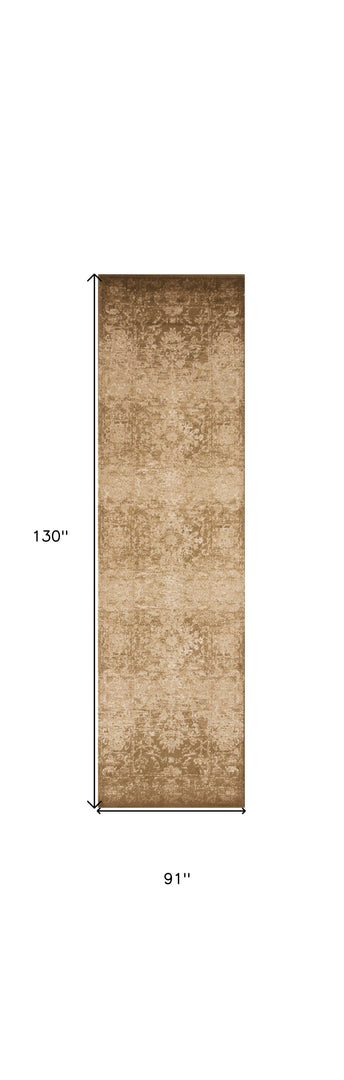 3' X 5' Beige Area Rug