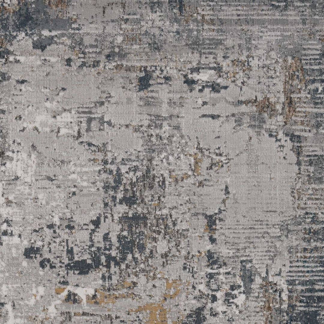 10' X 13' Gray Abstract Area Rug