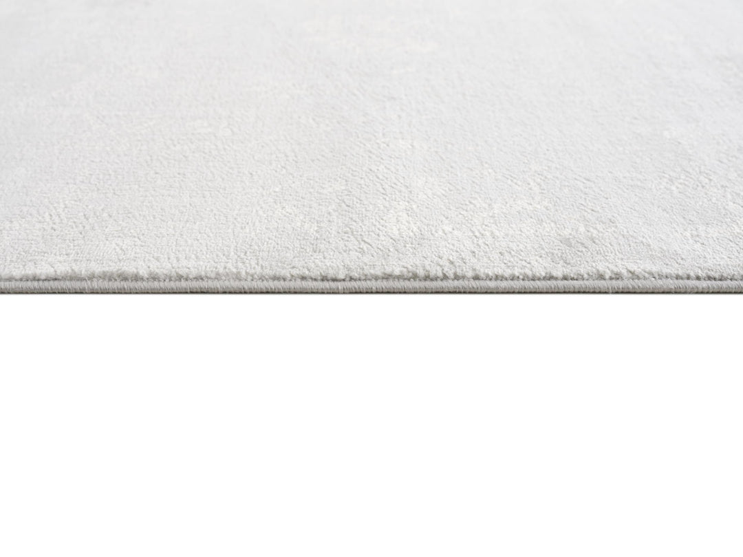 2' X 3' Modern Gray Distressed Scatter Rug