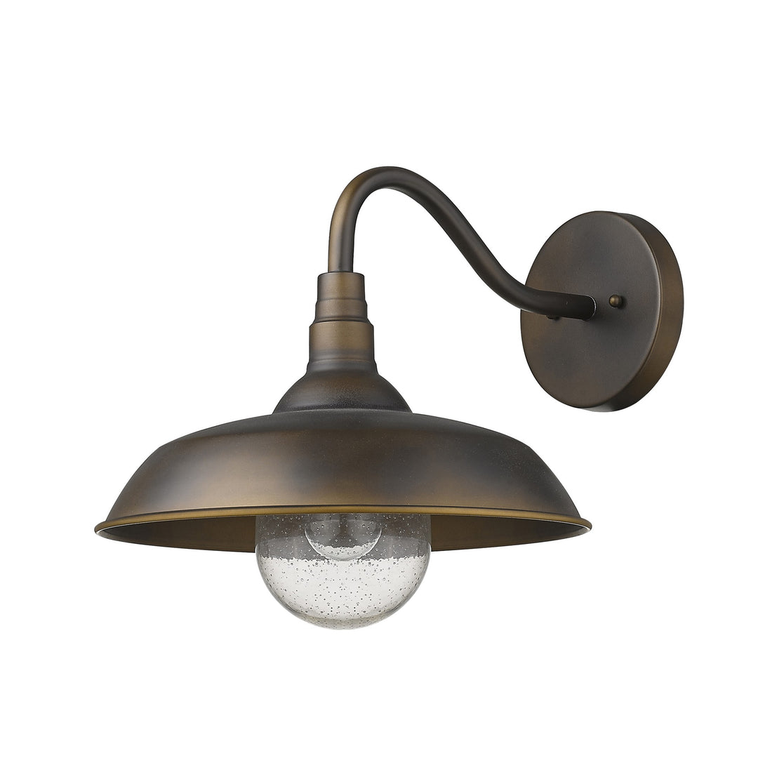 Burry 1-Light Oil-Rubbed Bronze Wall Light