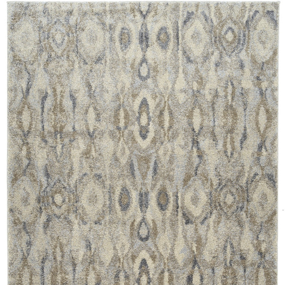 5' X 8' Grey Moroccan Area Rug