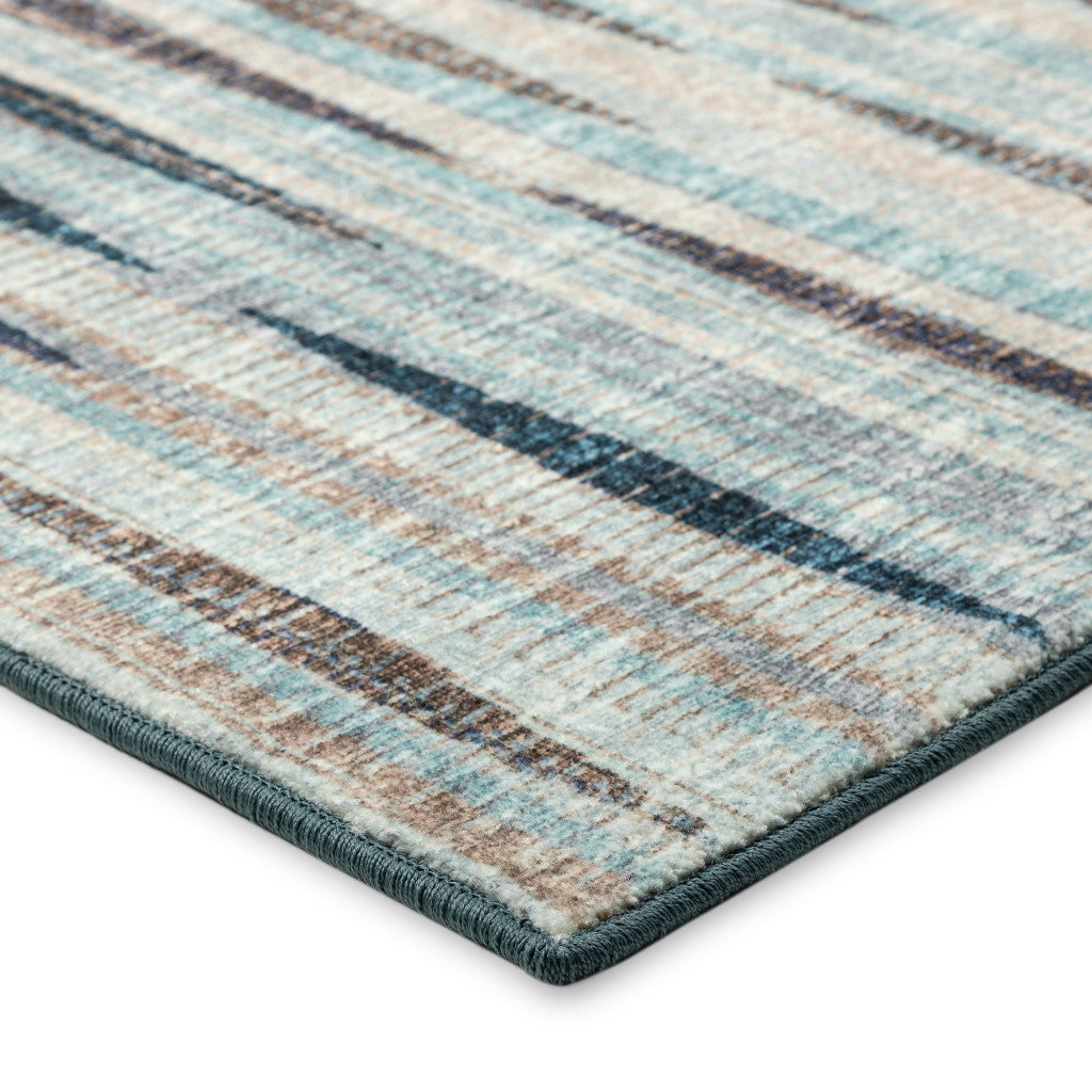 10' X 14' Blue Ombre Tufted Handmade Area Rug