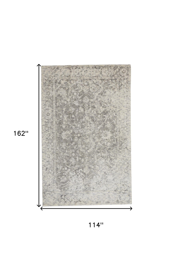 2' X 3' Ivory And Tan Abstract Hand Woven Area Rug