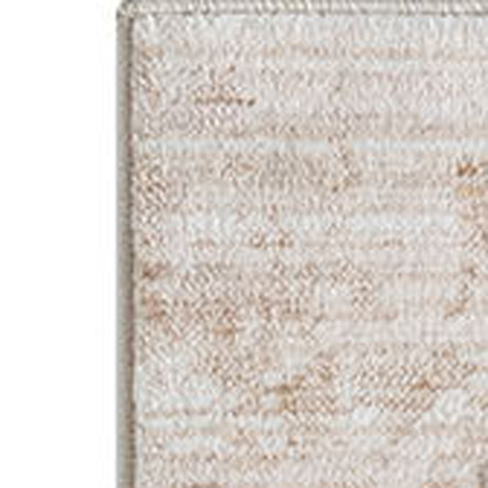 2' X 3' Beige Abstract Area Rug