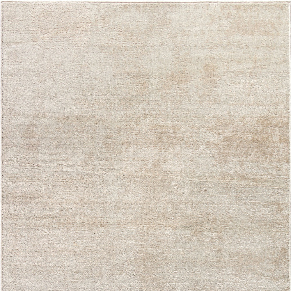 4' X 6' Cream Abstract Area Rug