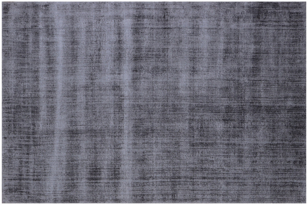 10' X 14' Charcoal Hand Loomed Area Rug