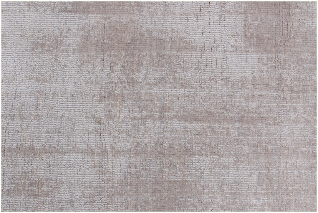 10' X 14' Taupe Hand Loomed Area Rug