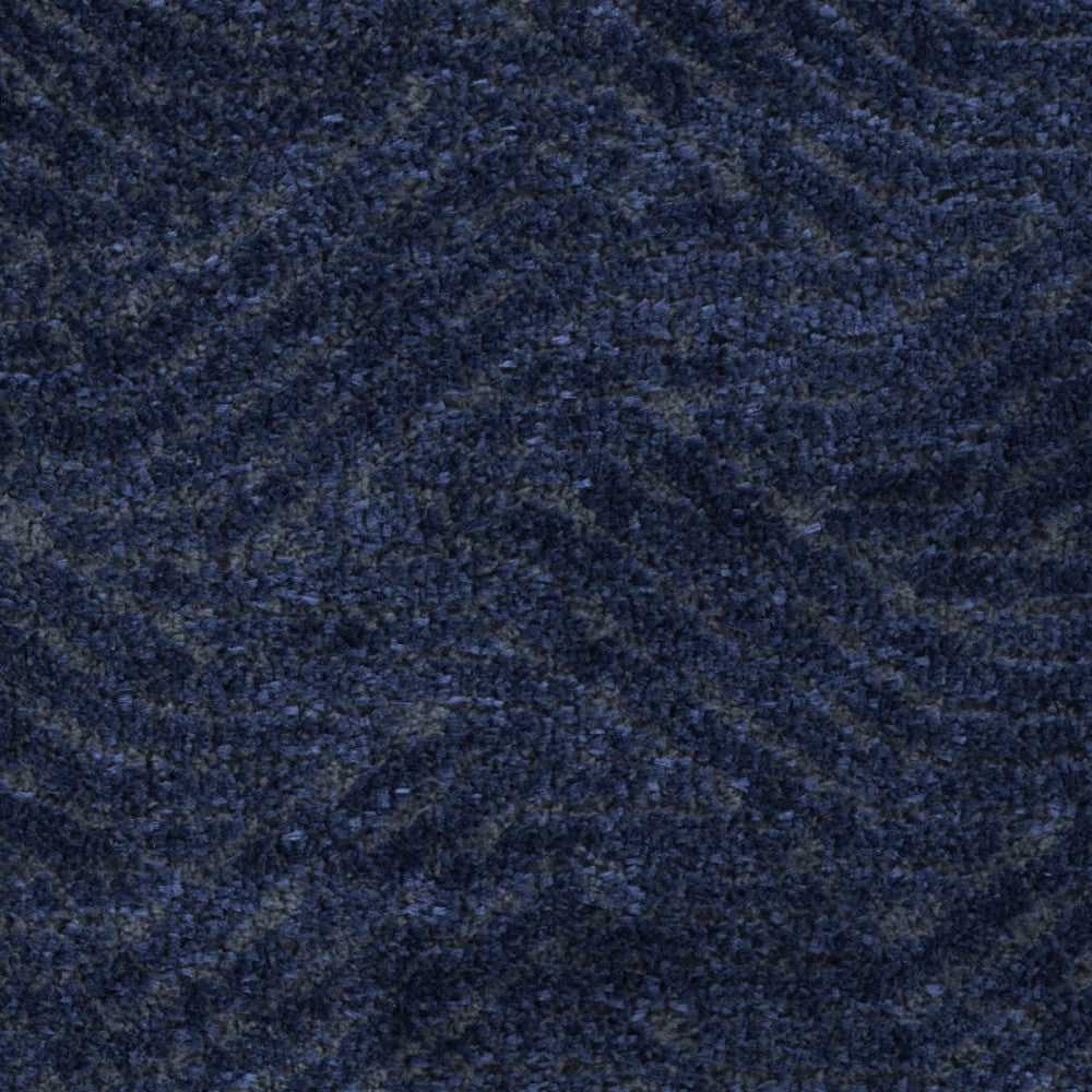 2' X 3' Blue Abstract Power Loom Area Rug