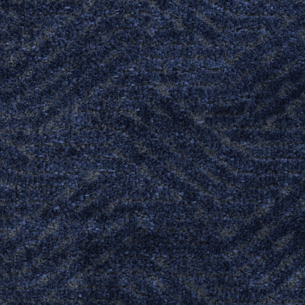 2' X 3' Blue Abstract Power Loom Area Rug