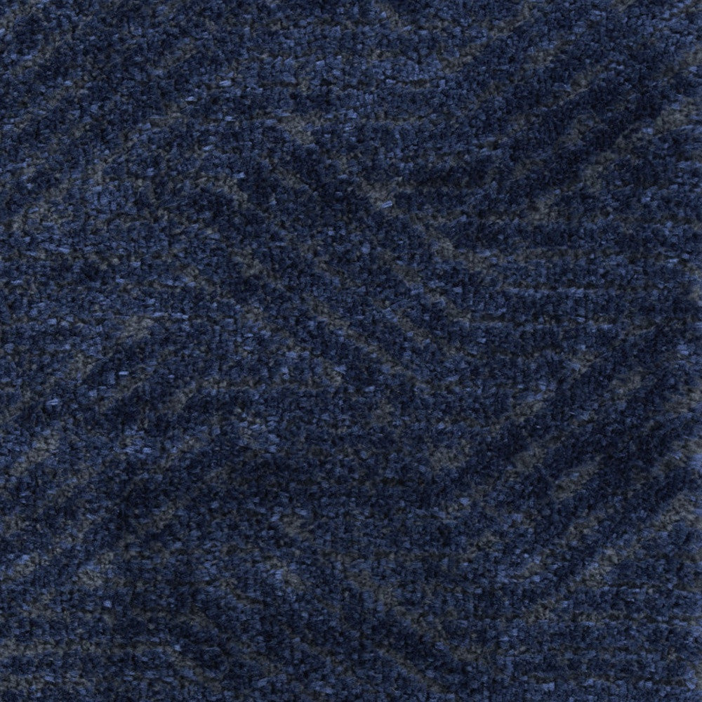 2' X 3' Blue Abstract Power Loom Area Rug