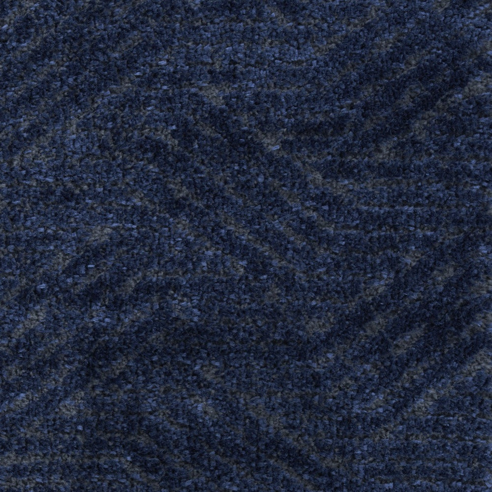 2' X 3' Blue Abstract Power Loom Area Rug