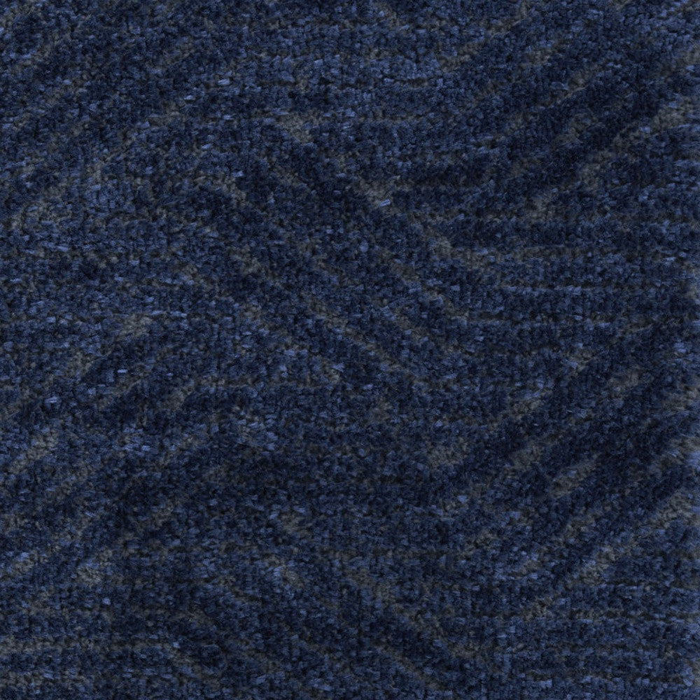 2' X 3' Blue Abstract Power Loom Area Rug