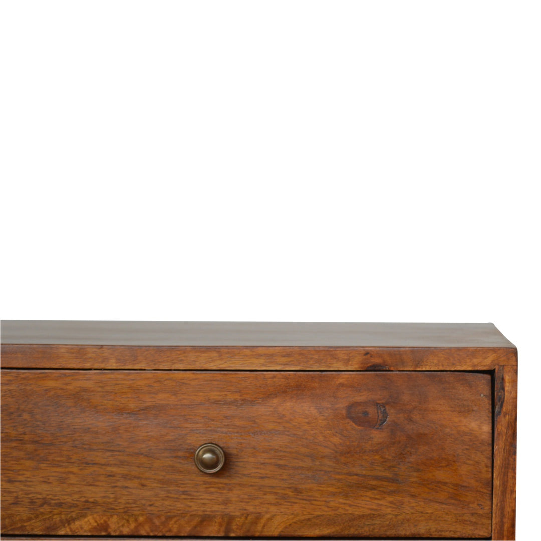 Carved Chestnut Sideboard - Element & Elm