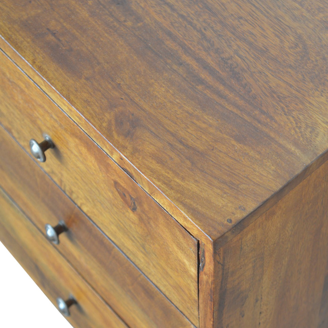 Carved Chestnut Sideboard - Element & Elm