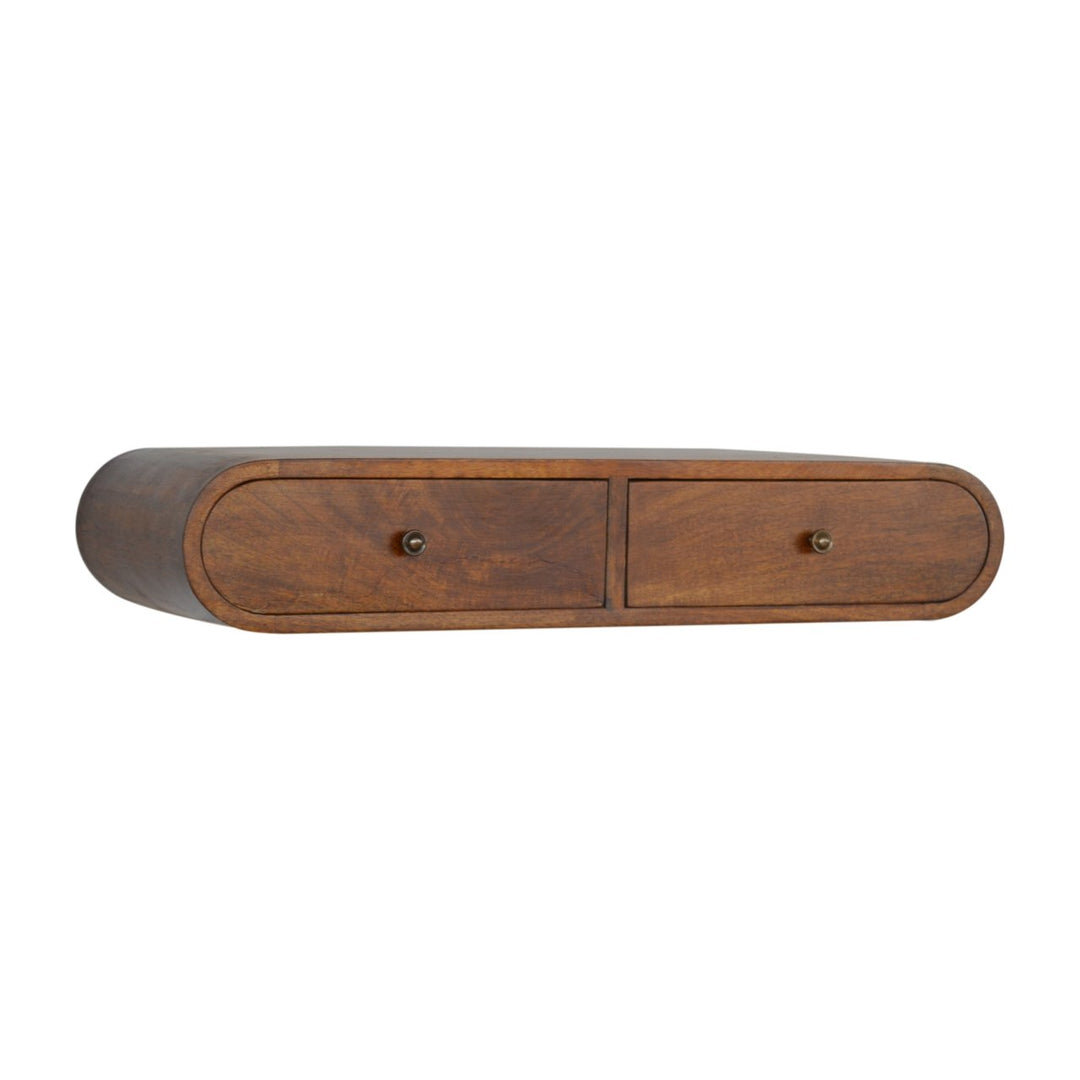 Floating Chestnut London Console - Element & Elm