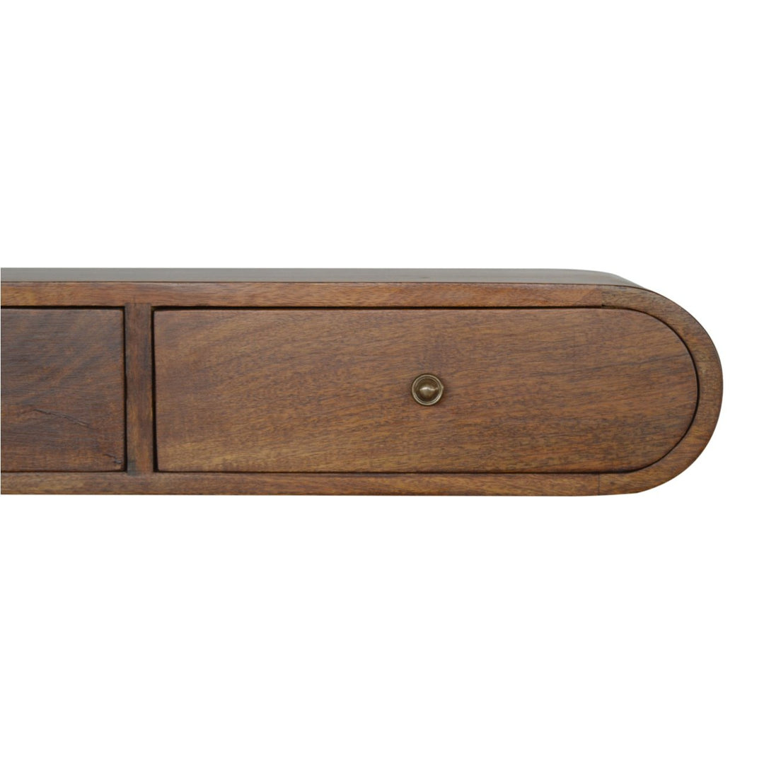 Floating Chestnut London Console - Element & Elm