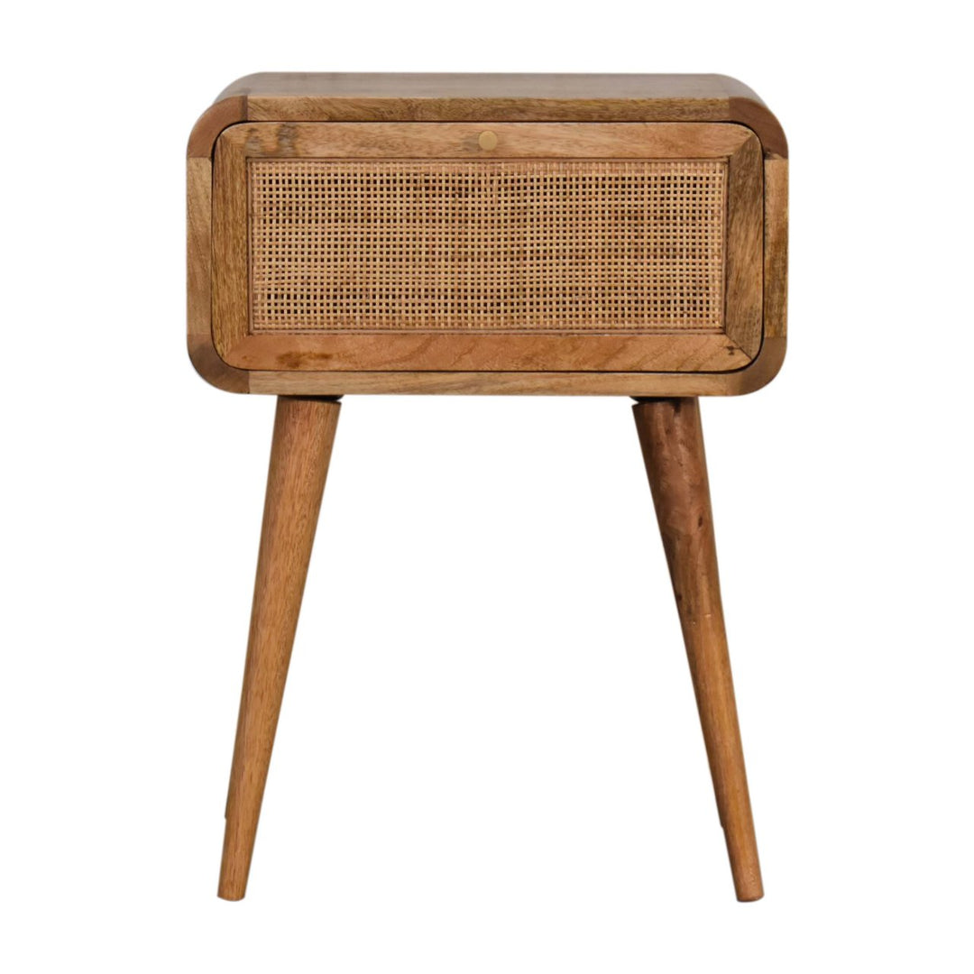 Mini Woven Nightstand - Element & Elm