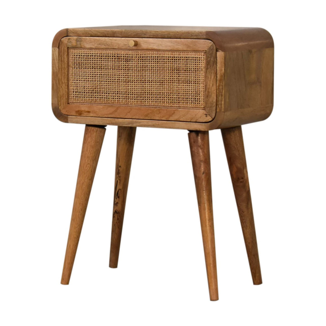 Mini Woven Nightstand - Element & Elm