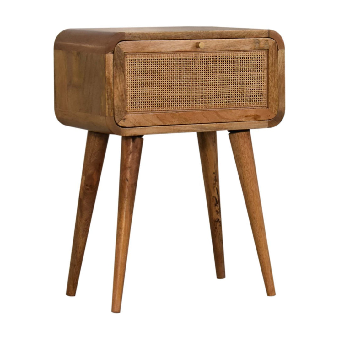 Mini Woven Nightstand - Element & Elm