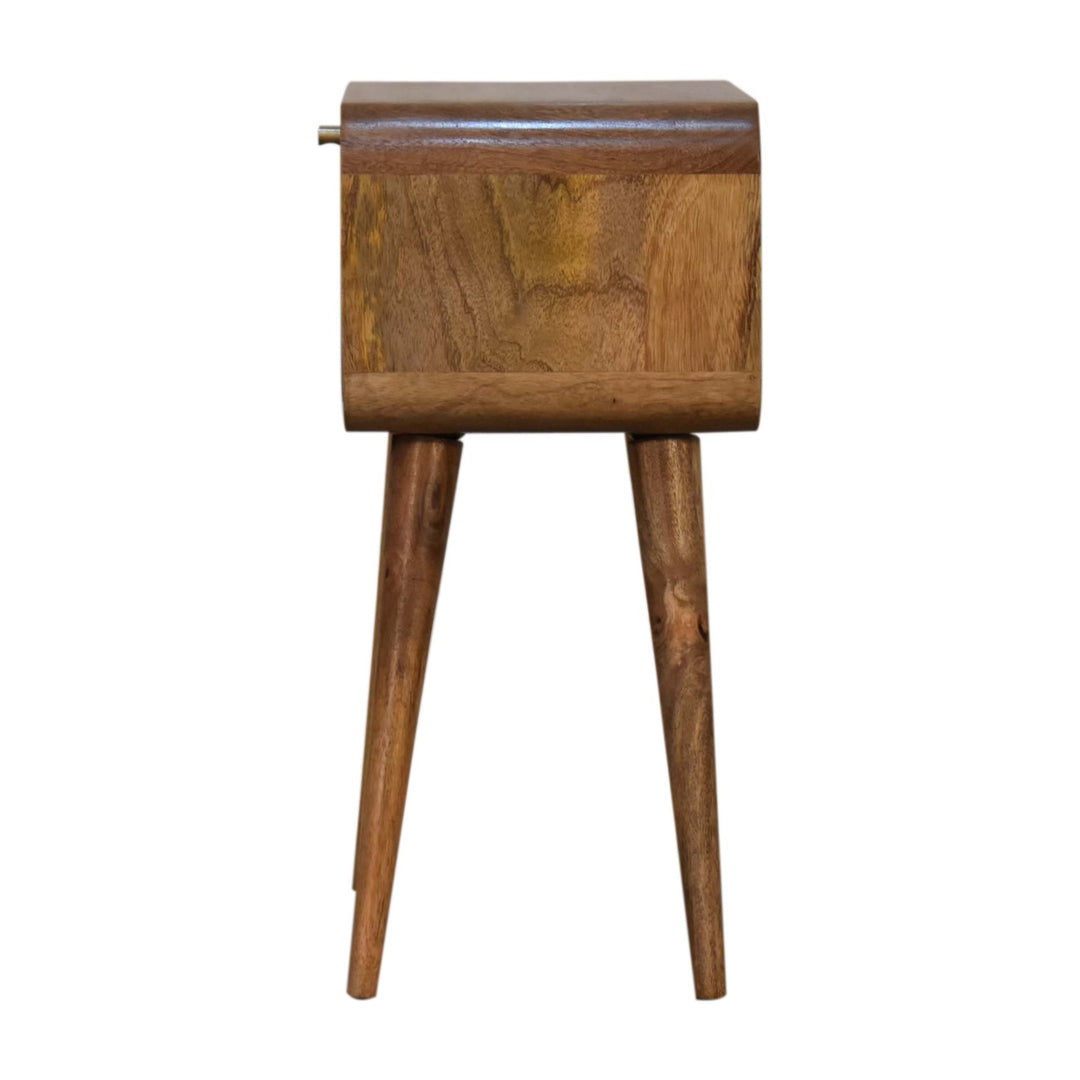 Mini Woven Nightstand - Element & Elm