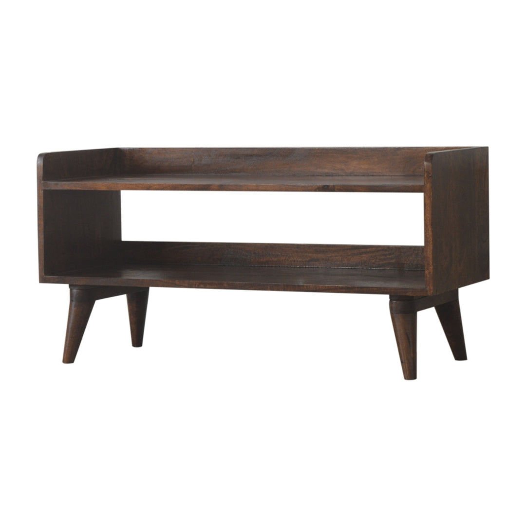 Walnut Nordic Storage Bench - Element & Elm