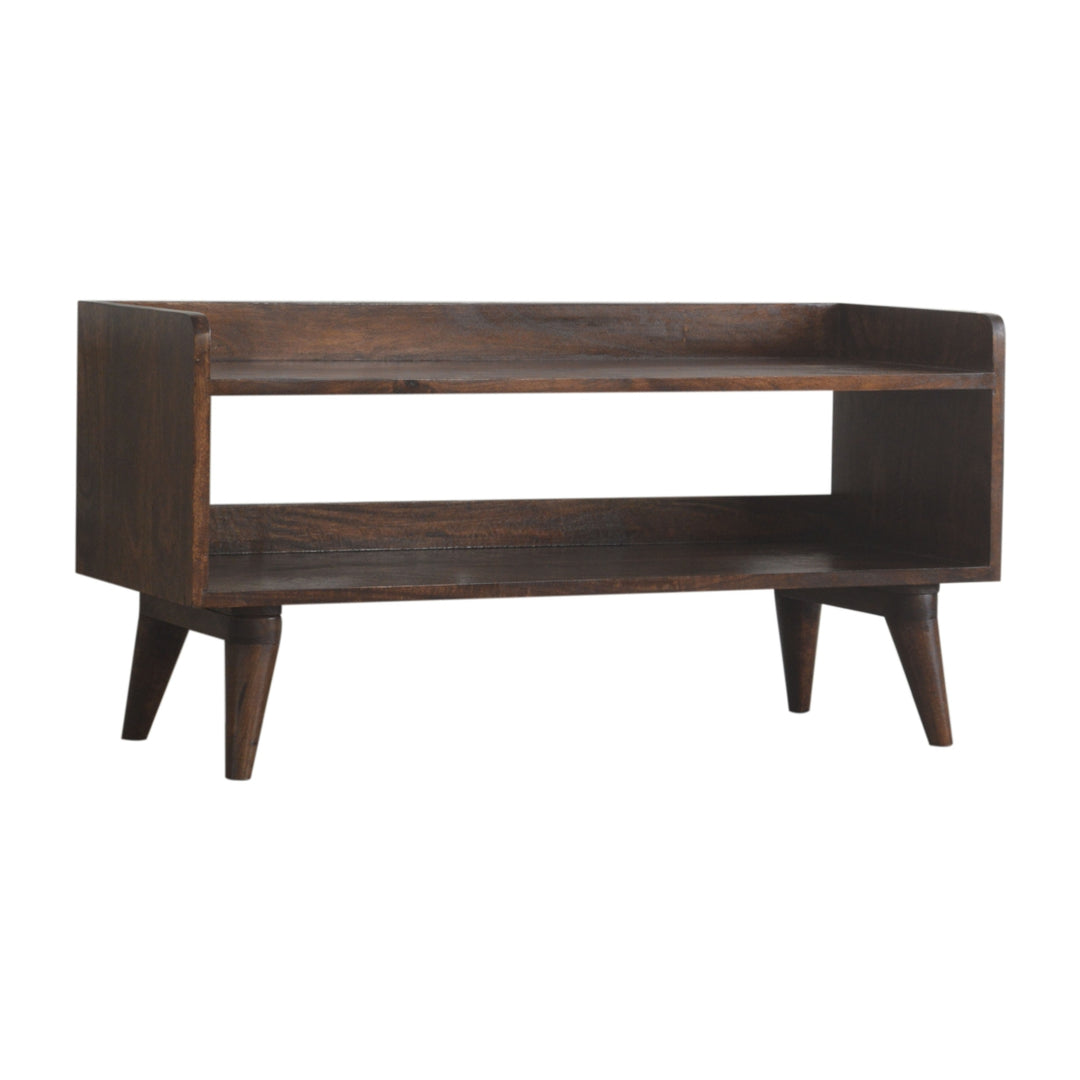 Walnut Nordic Storage Bench - Element & Elm