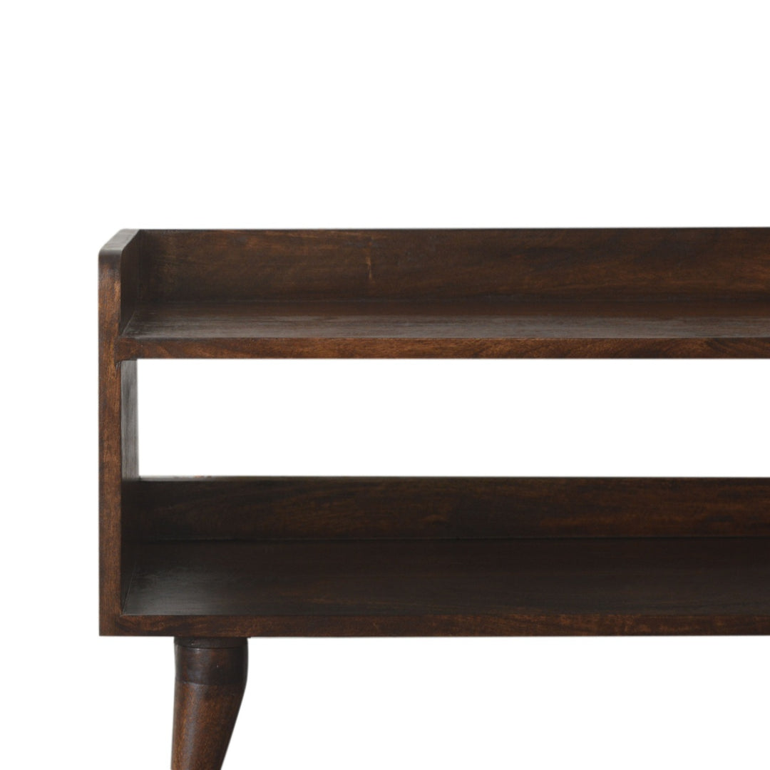 Walnut Nordic Storage Bench - Element & Elm