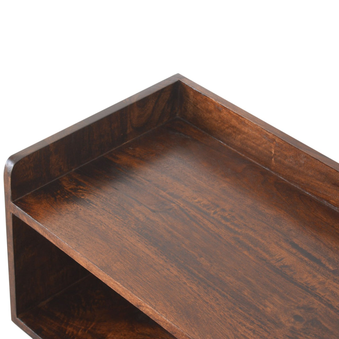 Walnut Nordic Storage Bench - Element & Elm