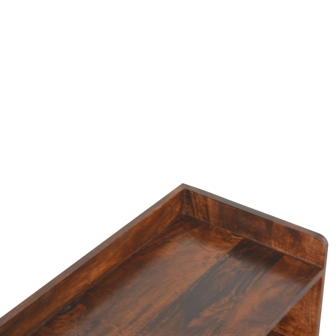 Walnut Nordic Storage Bench - Element & Elm