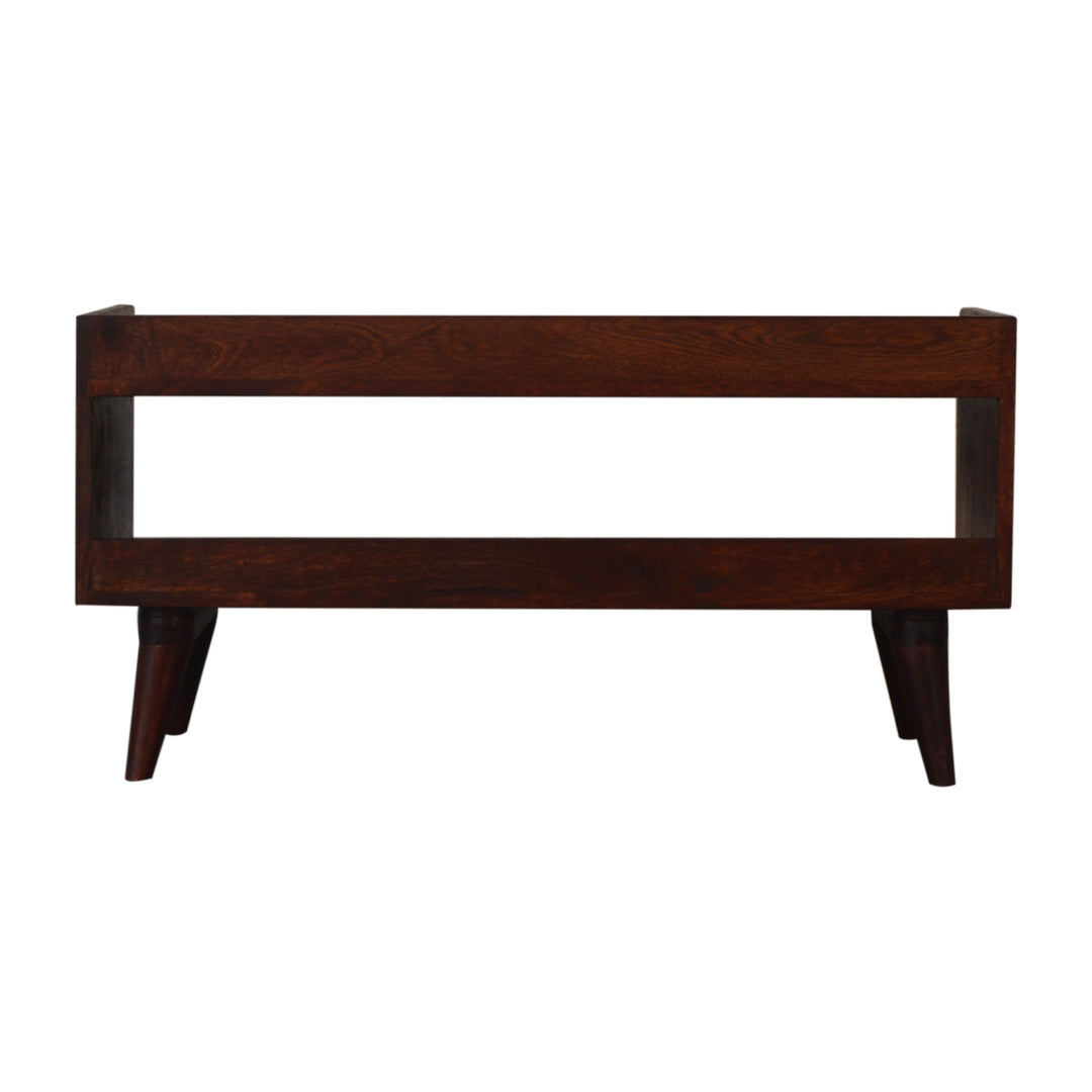 Walnut Nordic Storage Bench - Element & Elm