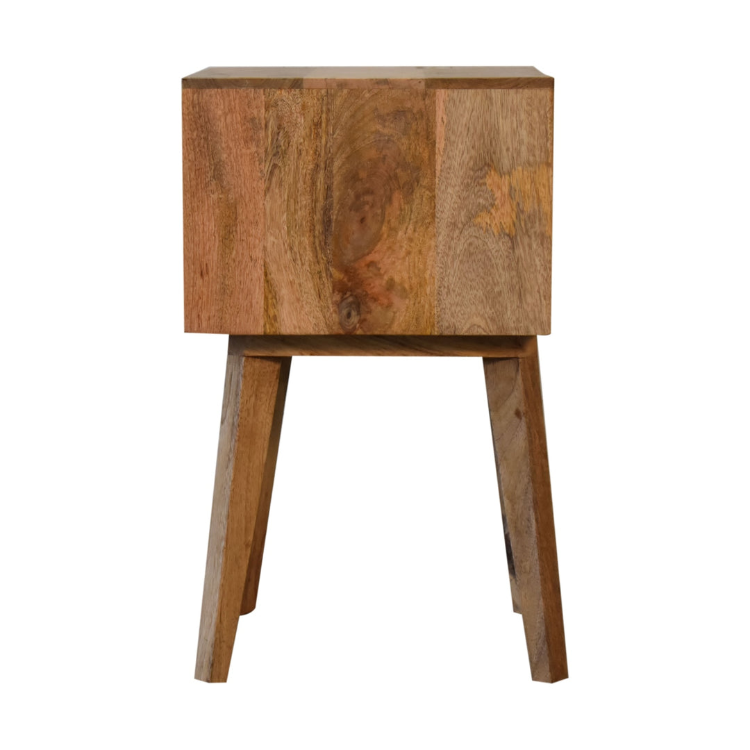 Bone Inlay Scandi Nightstand - Element & Elm