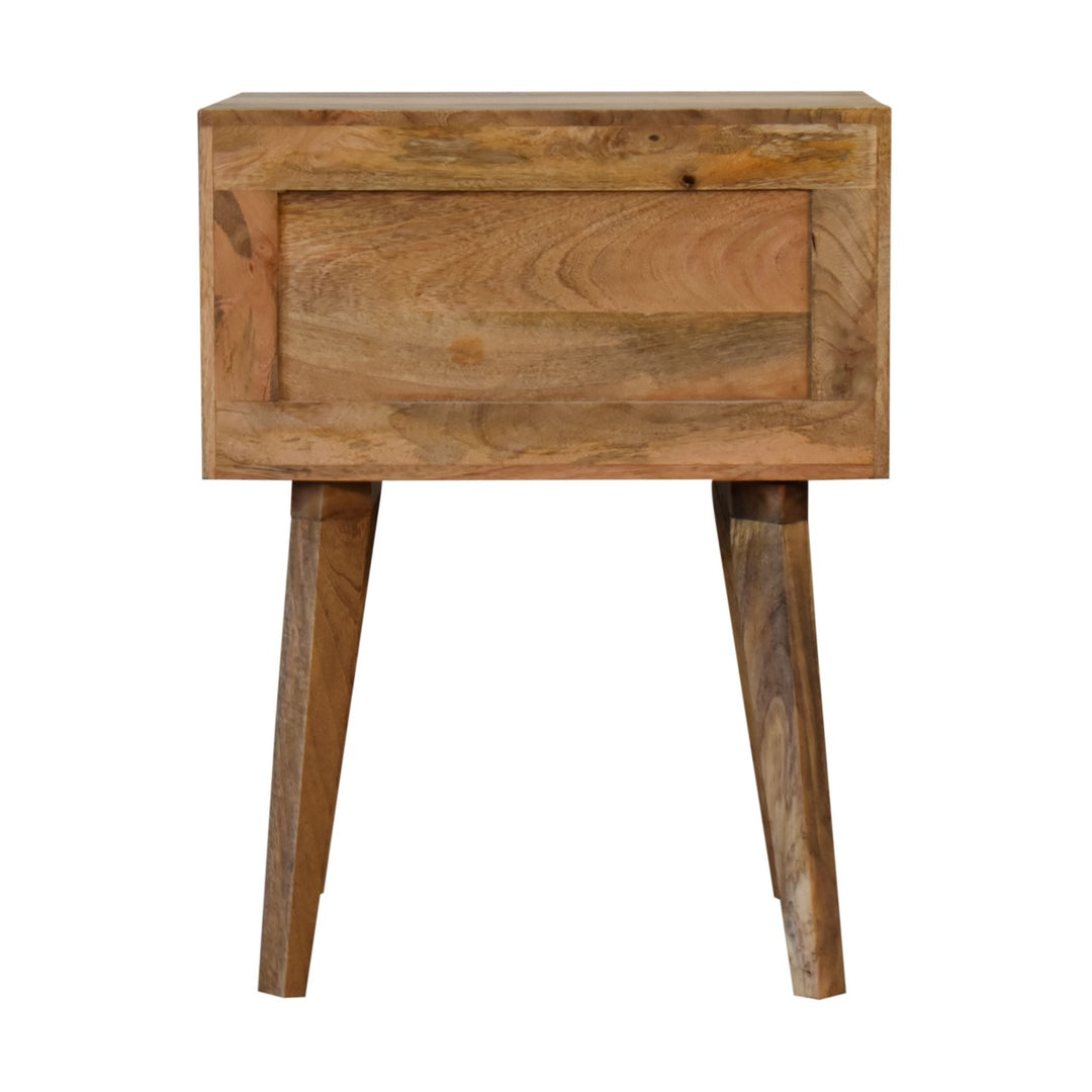 Bone Inlay Scandi Nightstand - Element & Elm