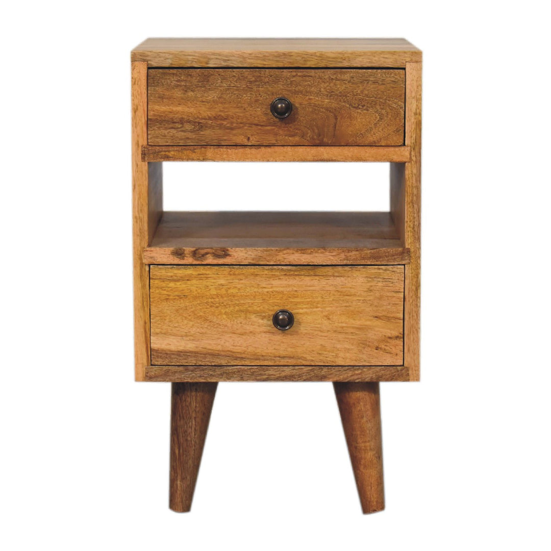 Mini Classic Multi Oak-ish Nightstand - Element & Elm