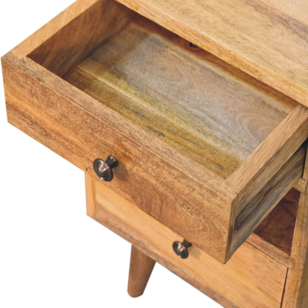 Mini Classic Multi Oak-ish Nightstand - Element & Elm