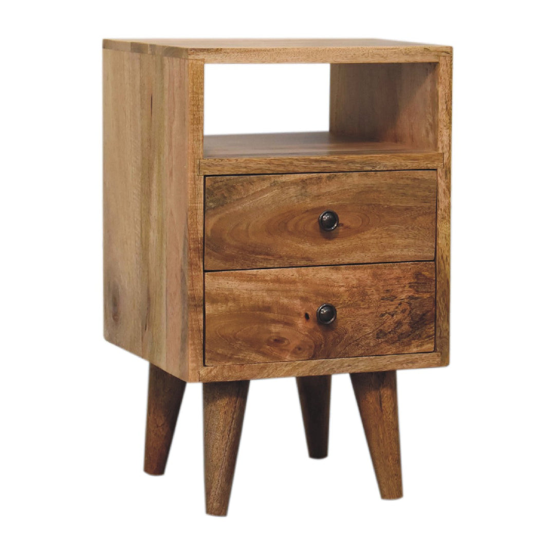 Mini Oak-ish Classic Open Nightstand