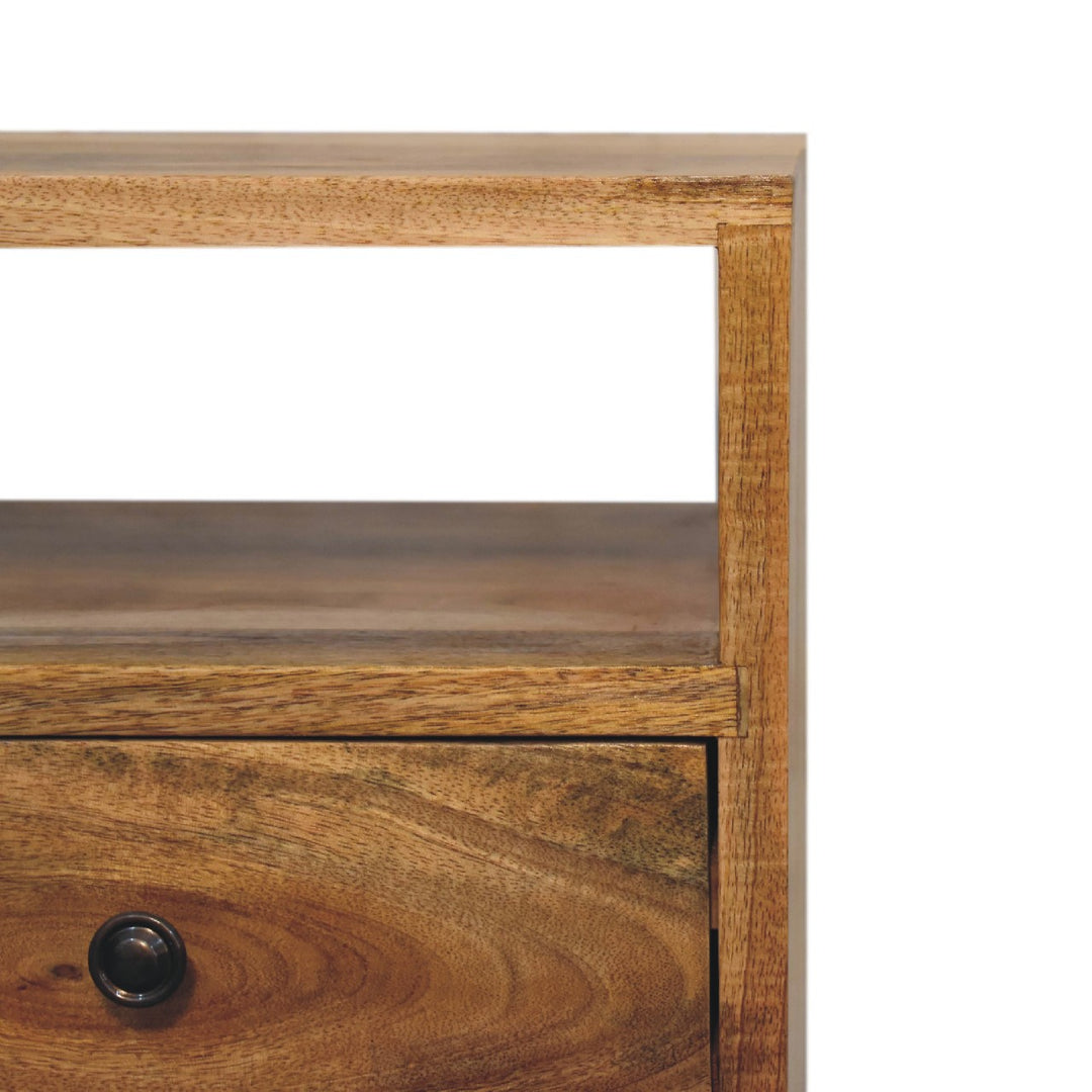 Mini Oak-ish Classic Open Nightstand