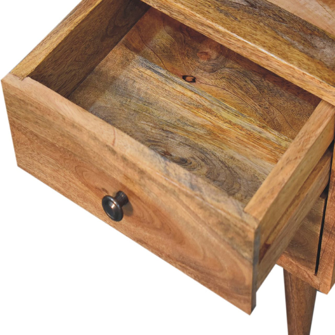 Mini Oak-ish Classic Open Nightstand