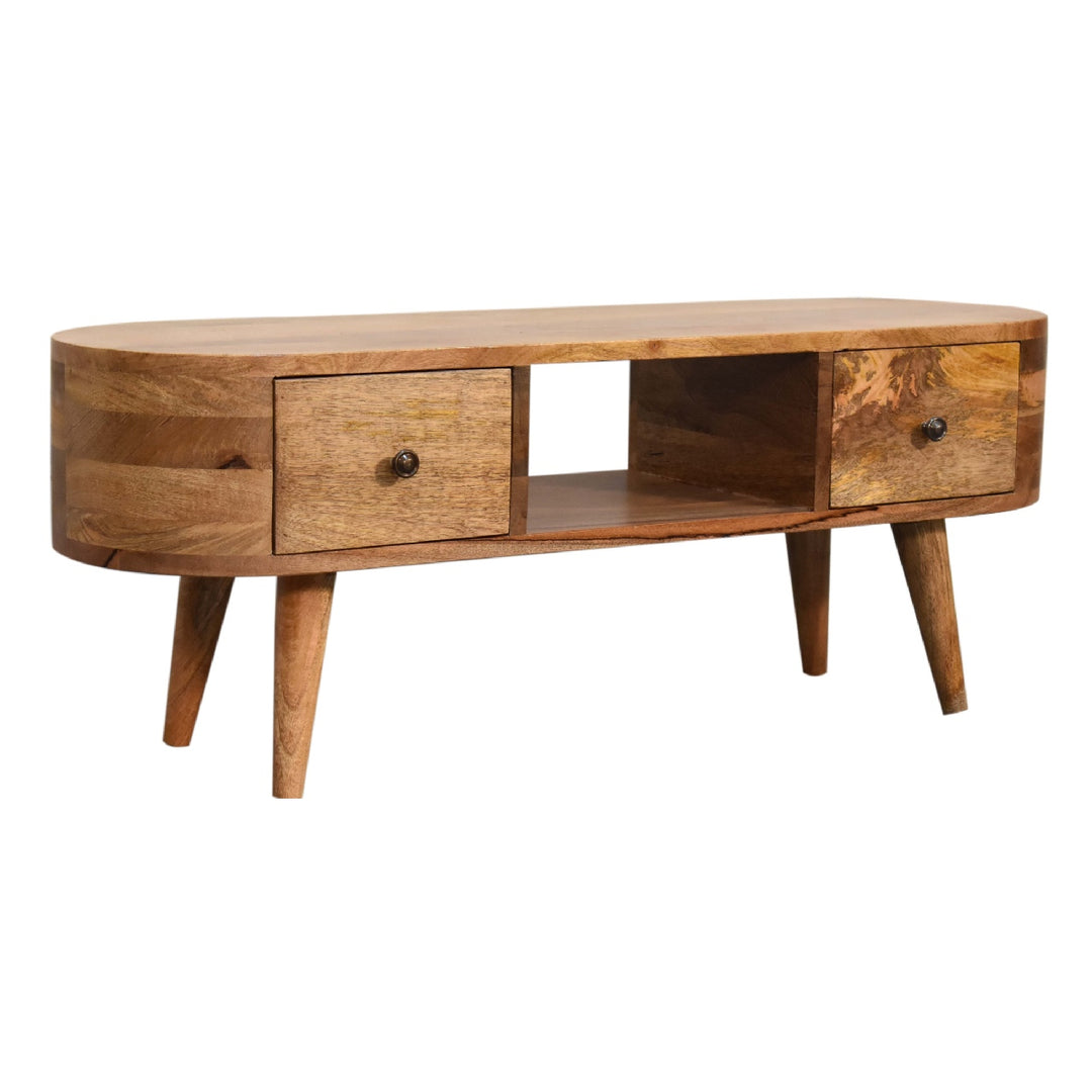 Mini Rounded Entertainment Unit - Element & Elm