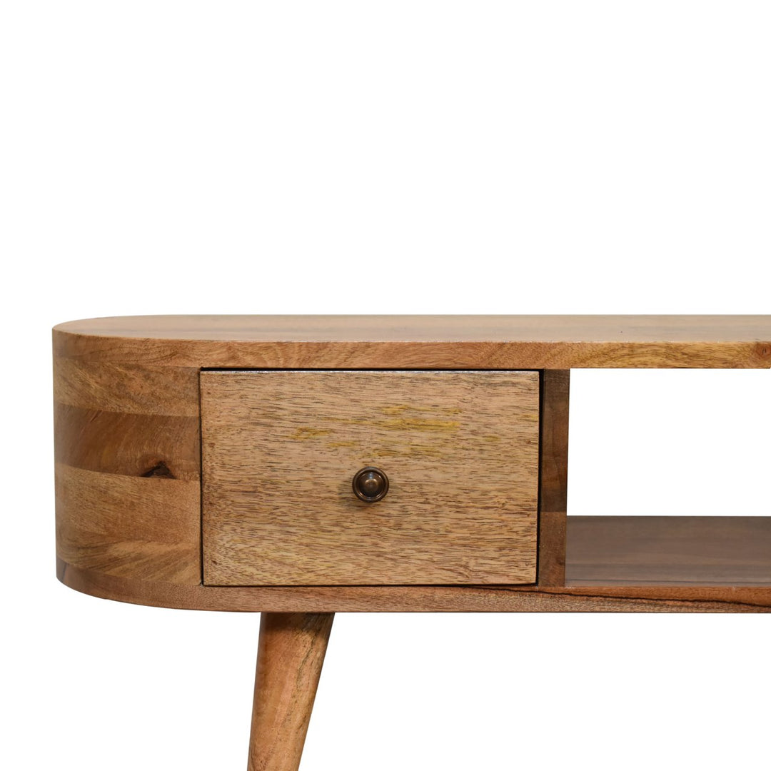 Mini Rounded Entertainment Unit - Element & Elm