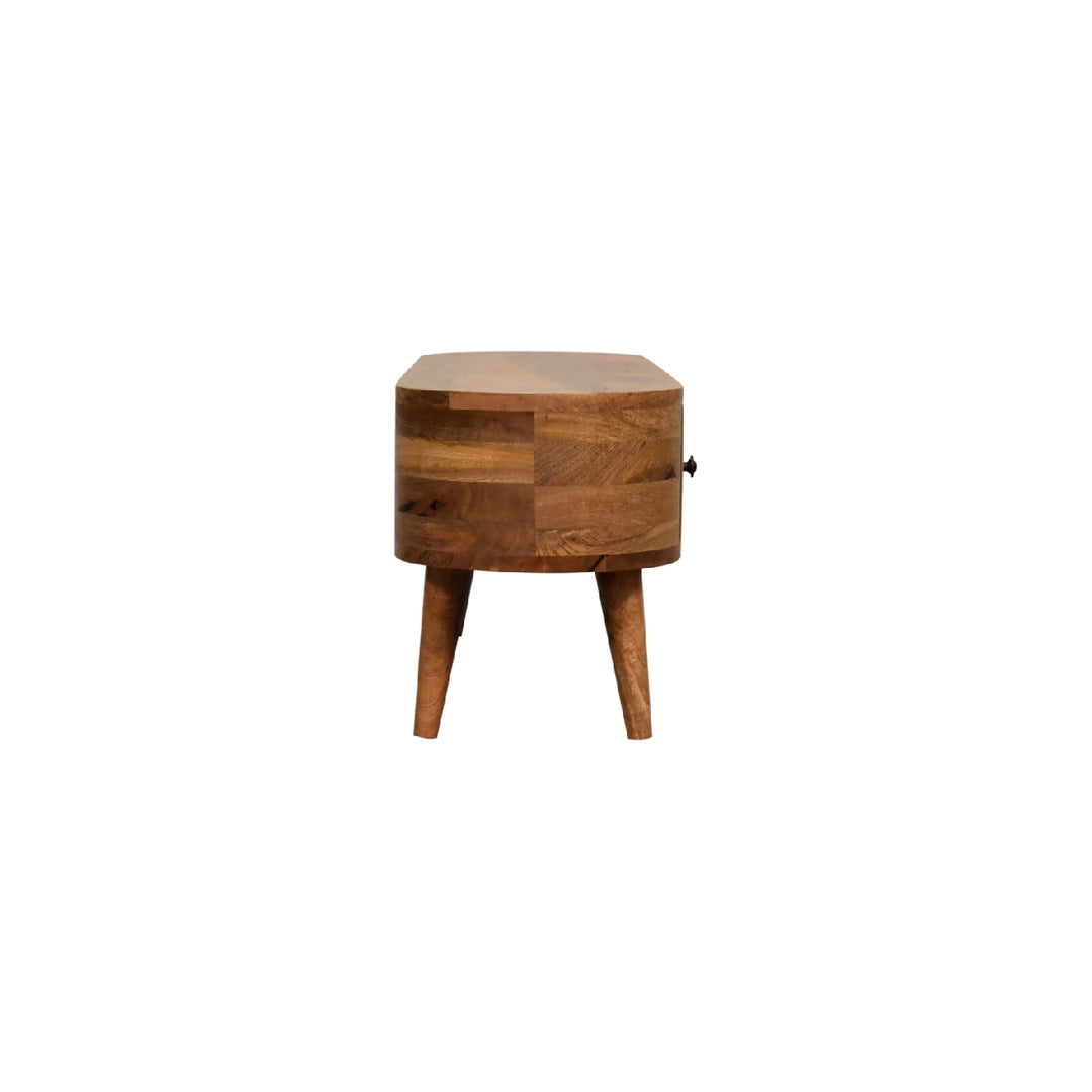 Mini Rounded Entertainment Unit - Element & Elm