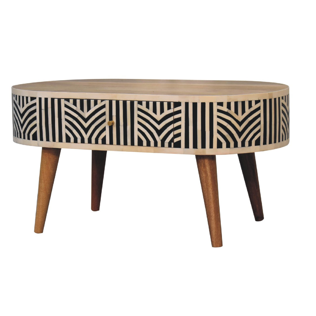 Edessa Bone Inlay Coffee Table - Element & Elm