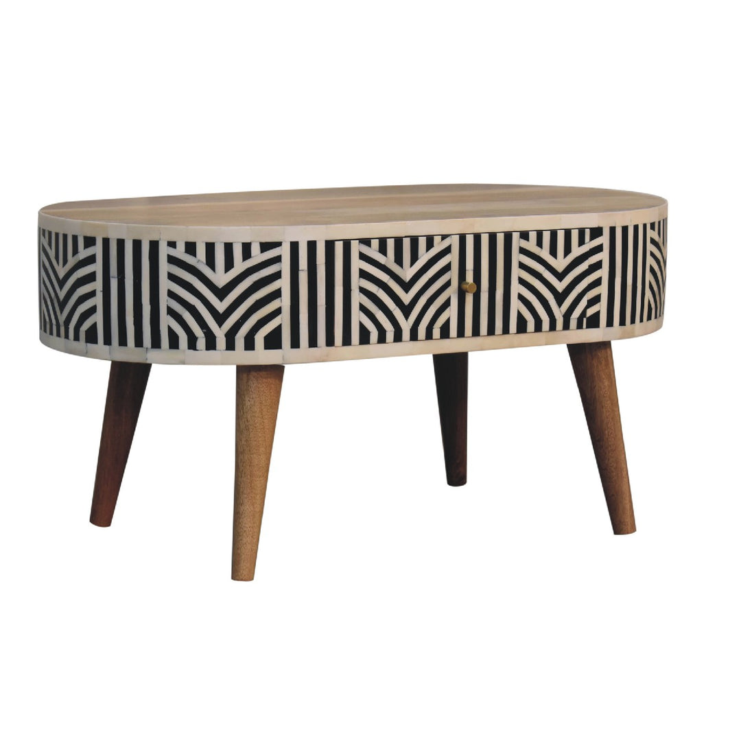 Edessa Bone Inlay Coffee Table - Element & Elm