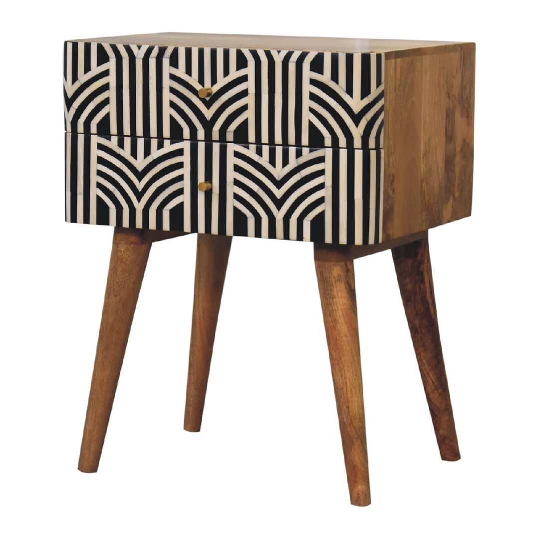 Edessa Bone Inlay Nightstand