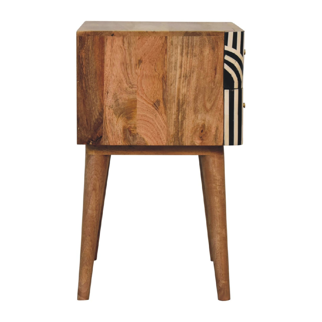 Edessa Bone Inlay Nightstand