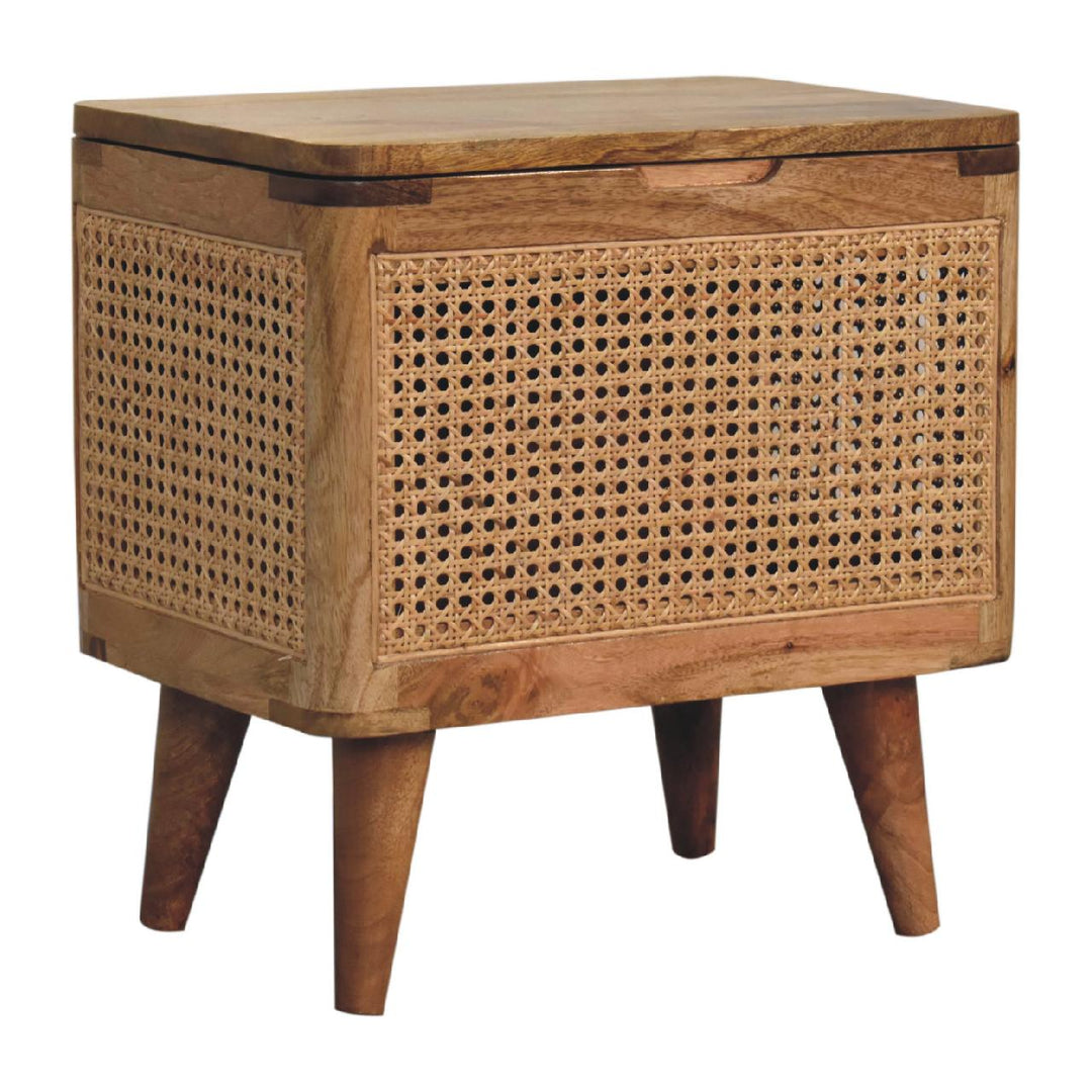 Larissa Lid-up Storage Stool - Element & Elm