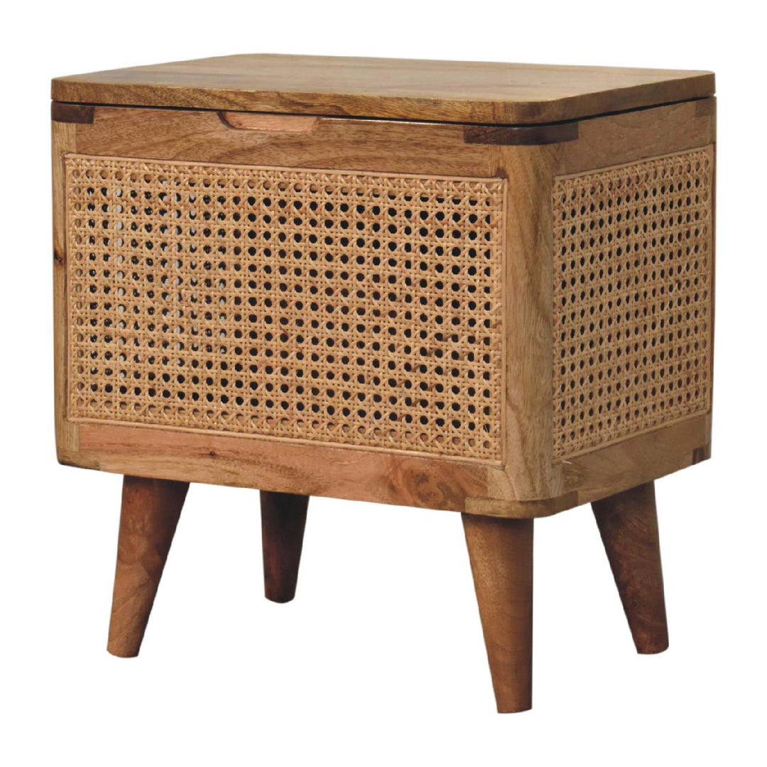 Larissa Lid-up Storage Stool - Element & Elm